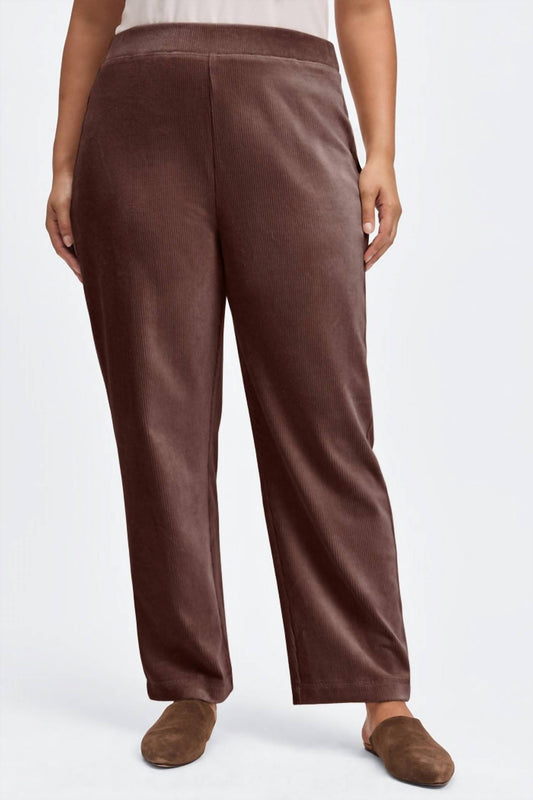 Foxcroft - Women's Caden Plus Plush Cord Pant