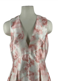 SACHIN & BABI Sleeveless Plunge Neck Floral Gown in blush - women's dress - view 6