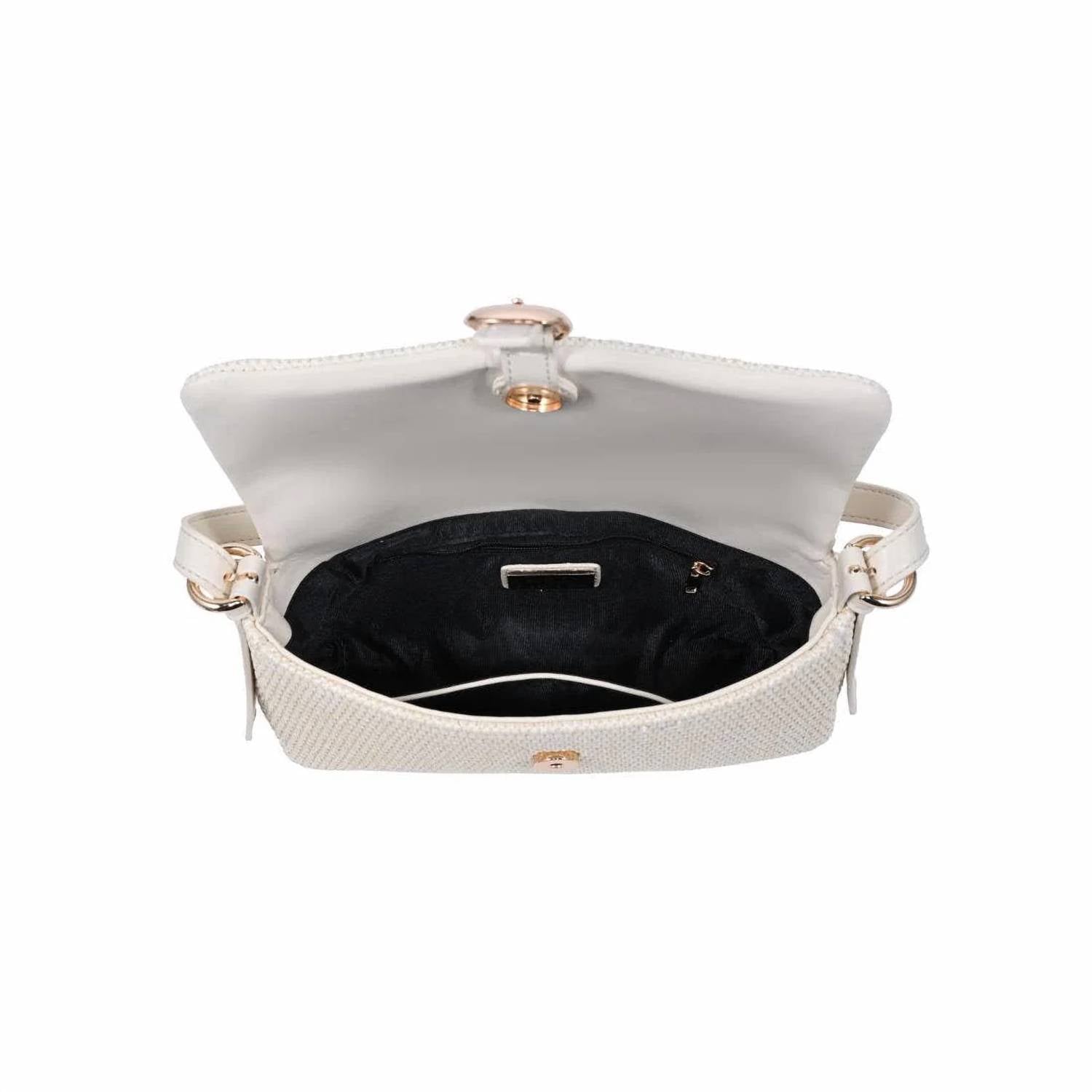 Urban Expressions - Women's Gloria Straw Crossbody Bag