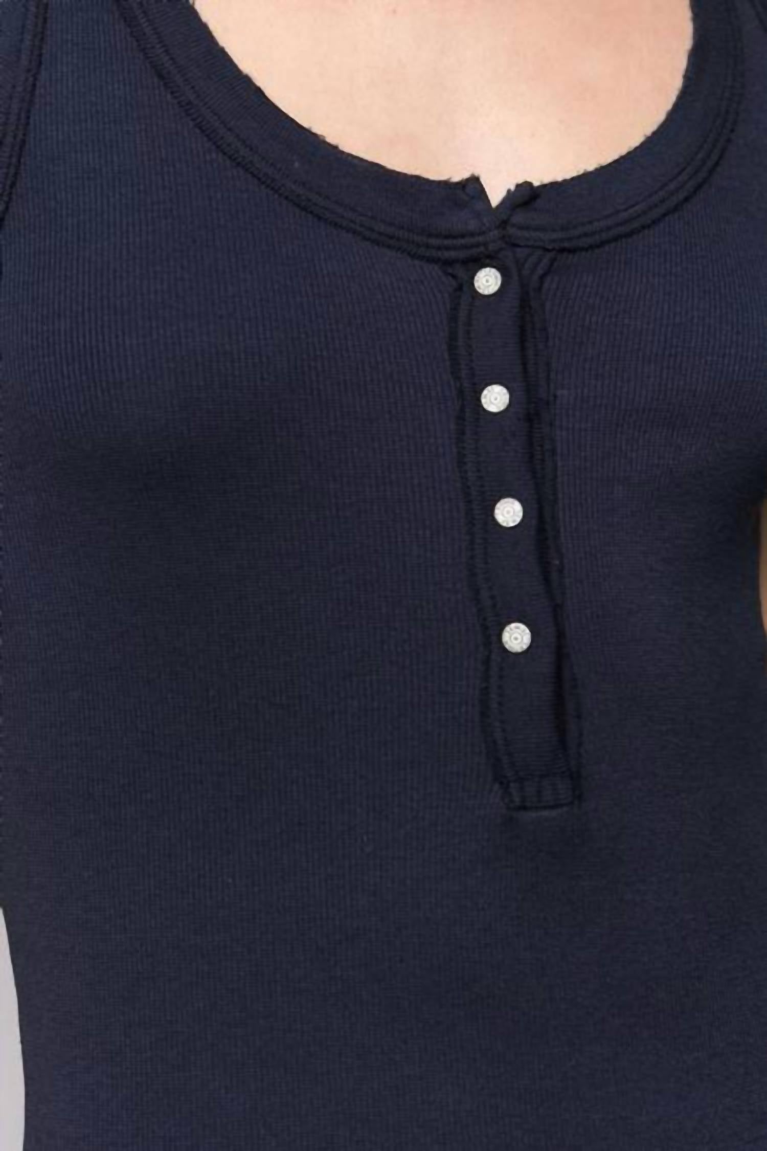 Crown Jewel - Hollywood Henley Tank
