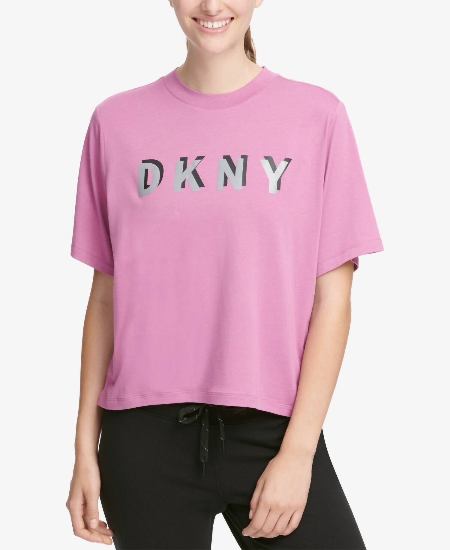 Dkny - Sport Logo Cropped T-Shirt