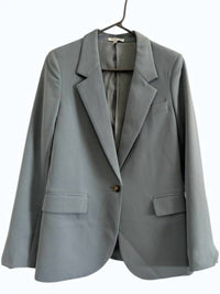 Another Love Berkley Blazer in dusty blue - women's jacket