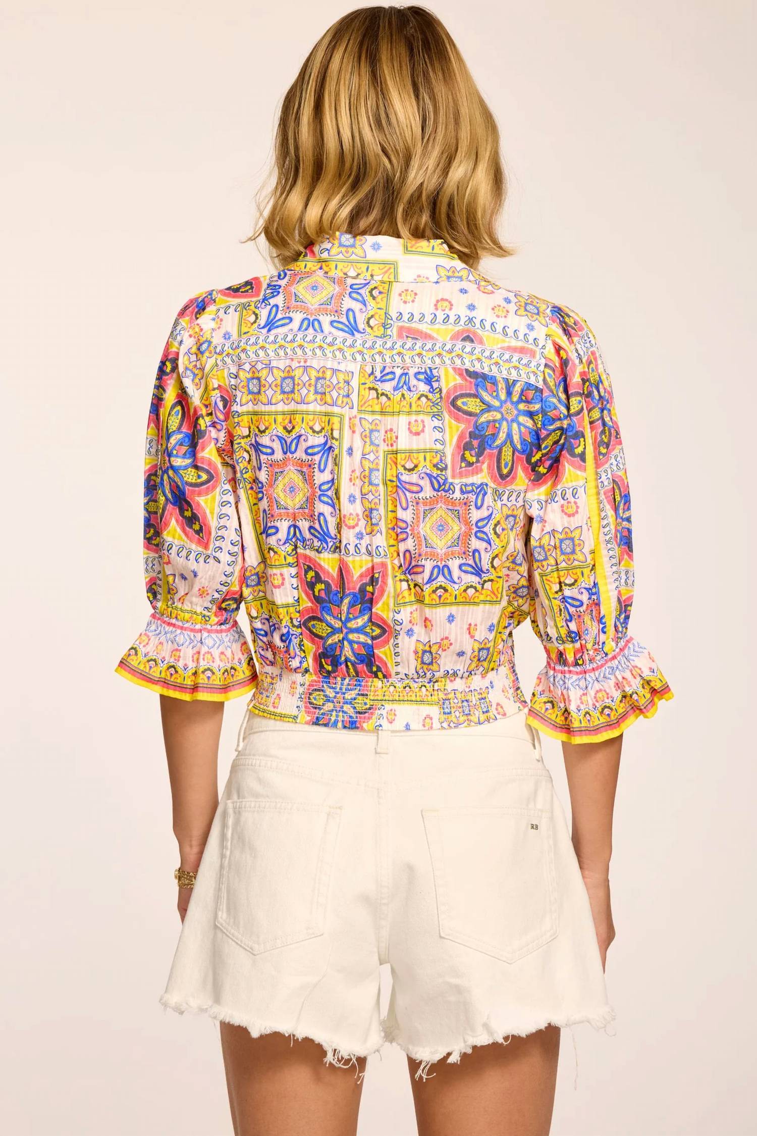 Ramy Brook - Zola Cotton Printed Top