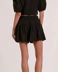 Elan - Eyelet Embroidered Shorts