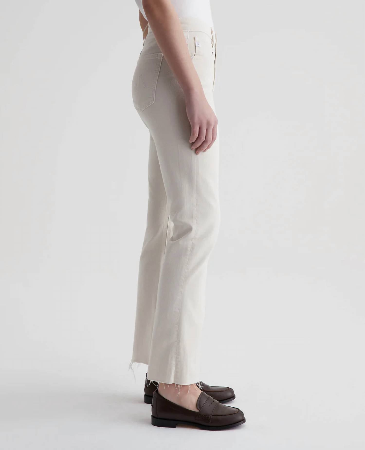 Ag Jeans - Farrah High-rise Cropped Bootcut Jean
