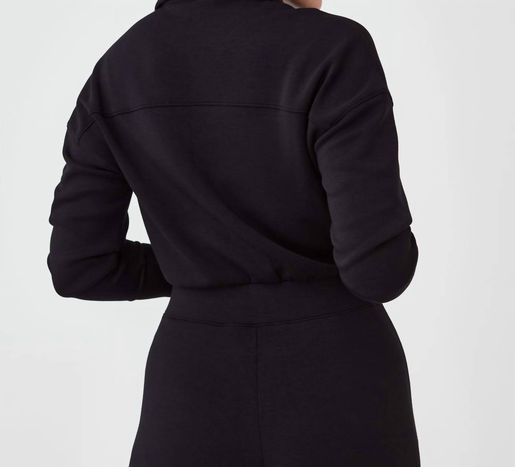 Spanx - Wide Leg Long Sleeve Jumpsuit