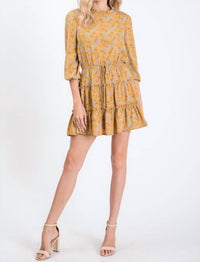 Hailey & Co - Floral Ruffle Mini Dress