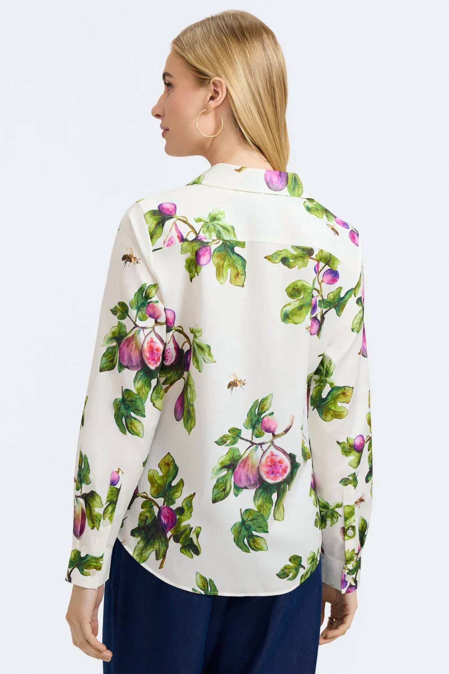 Foxcroft - Hampton Long Sleeve Figs Shirt