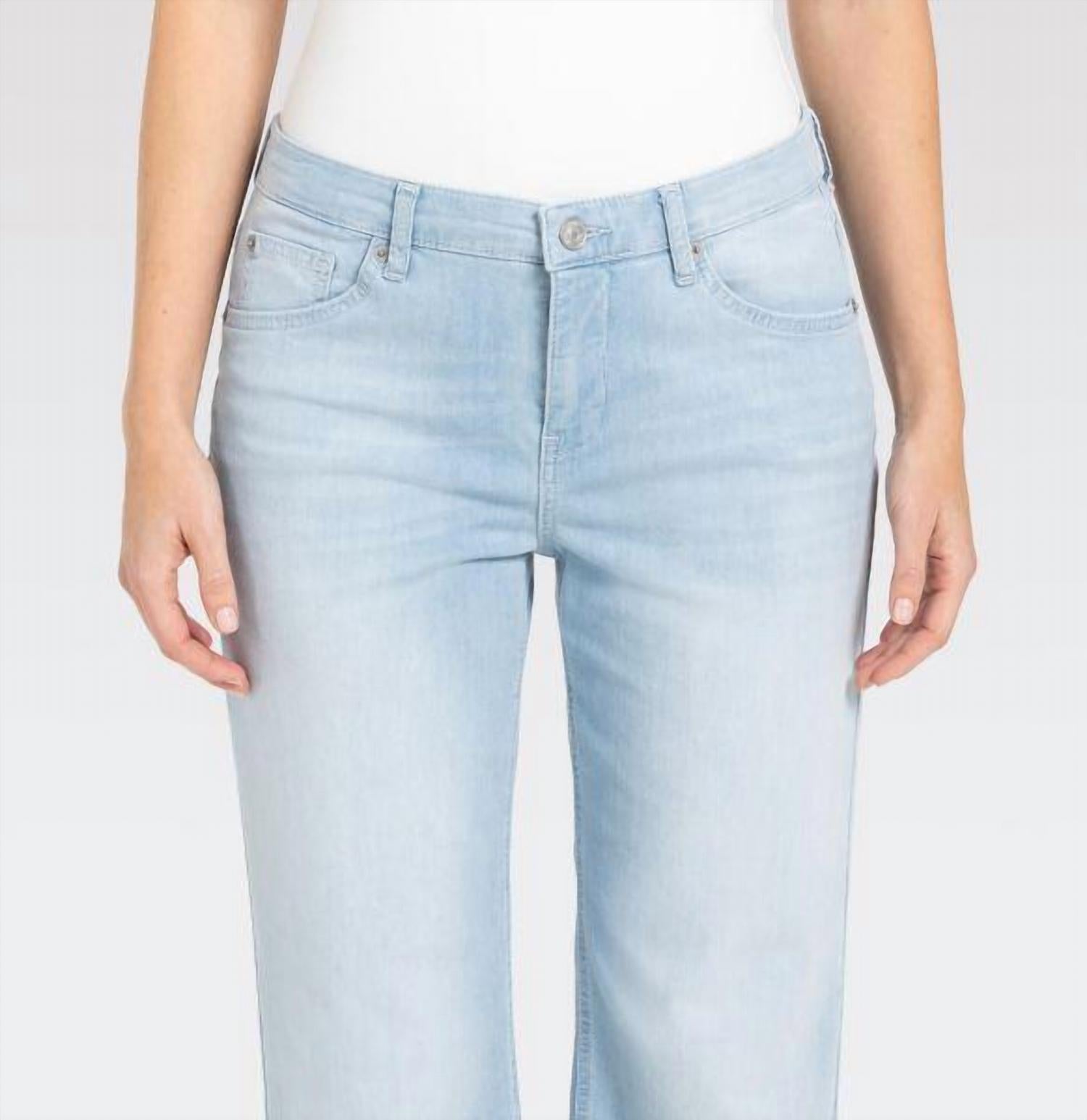 MAC Glam Hem Wide Leg Culotte Jeans in summer vintage - women's jeans - alternate view