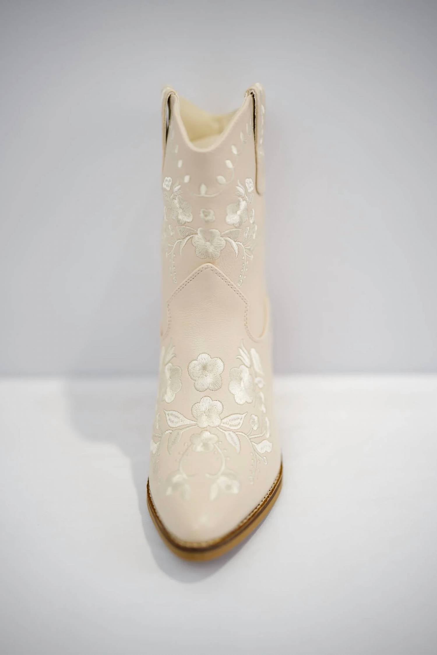 Mia - Women's Calico Embroidered Boots