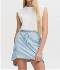 Chrldr - Maude Sleeveless Muscle Crew Tee