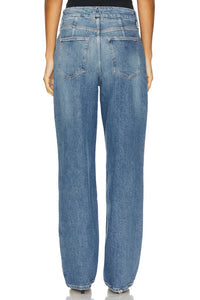 Good American - Good 90's Straight Mid Rise Baggy Jean