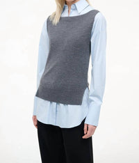 Staud - Damian Knit Button Down Top