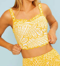 Main Strip - Sunshine Eyelet Top