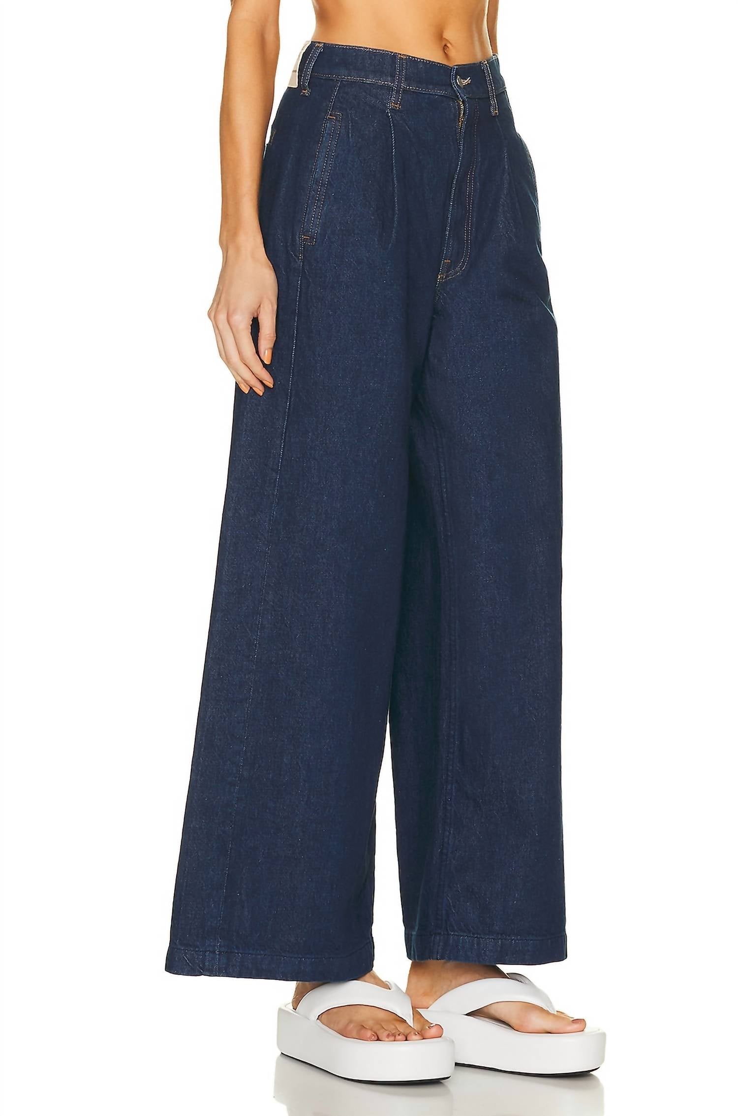 Mother - High Wasit Pleated Push Pop Nerdy