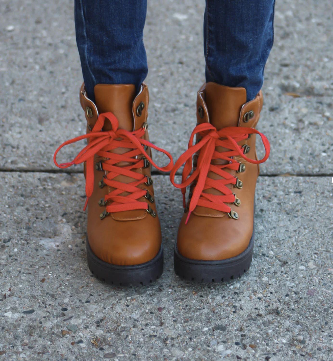 Bamboo - Women's Wild One Lace Up Boot