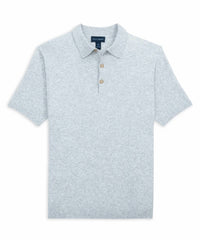 Scott Barber - Men's Boucle Solid Polo Shirt