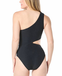 Michael Kors - Women's One Shoulder Side Cutout Swimsuit