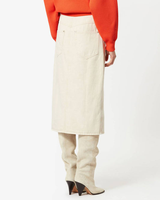 Isabel Marant - Vandy Denim Midi Skirt