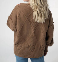 Michelle Mae - Willow Open-front Beauty Drapes Cardigan