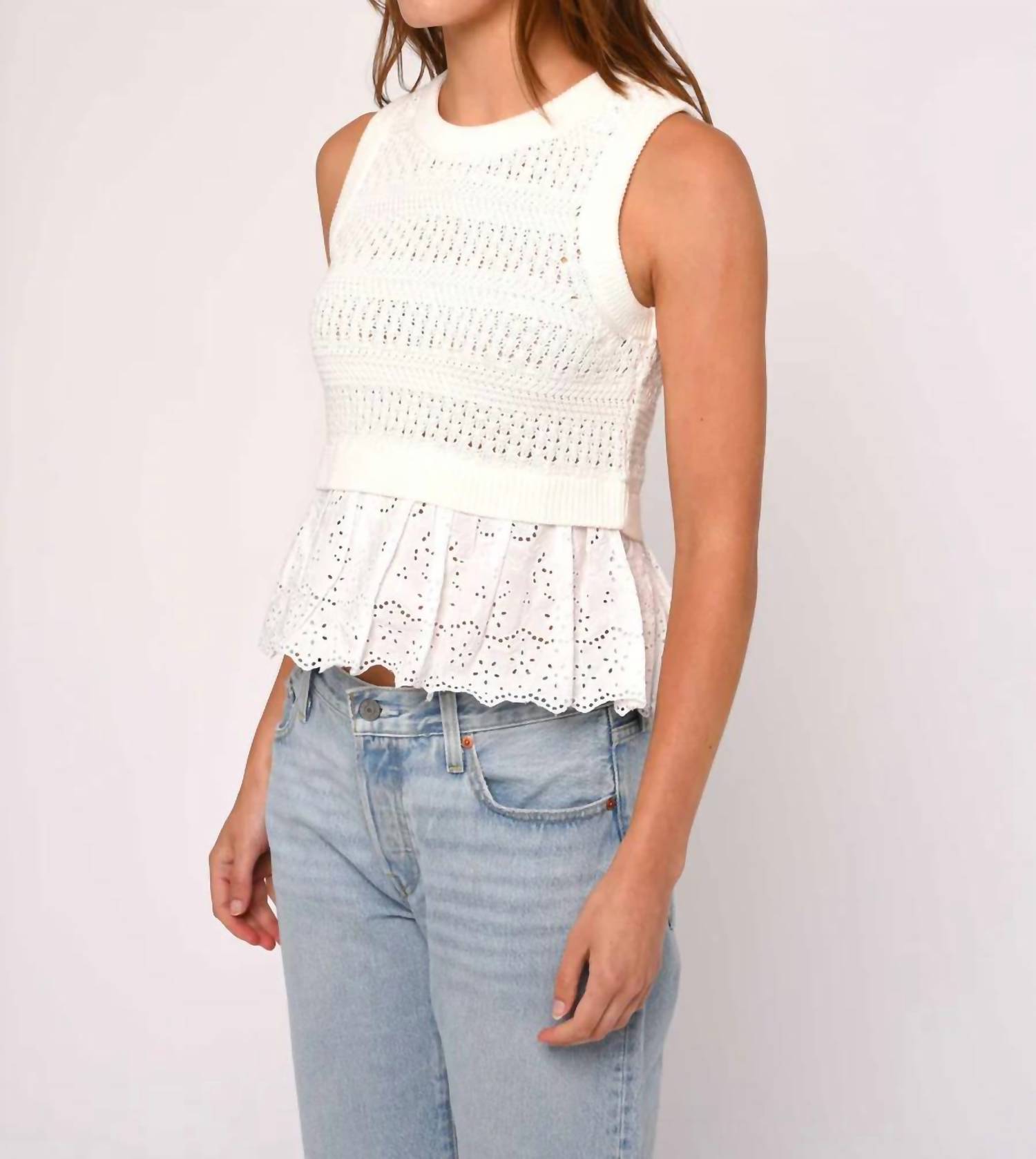 Love The Label - Ebba Sweater Tank Top