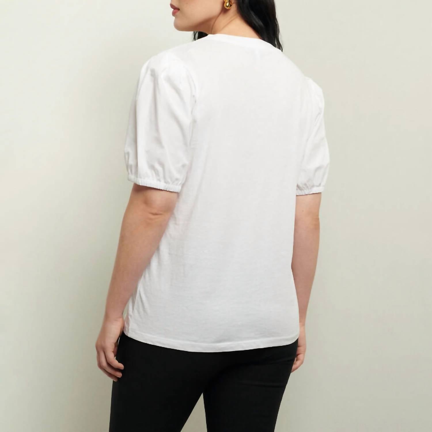 Derek Lam 10 Crosby - Eva Puff Sleeve T-shirt