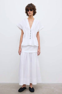 House Of Dagmar - Cinched Cotton Top