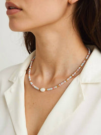 Flanerie By Maiq - Women's Bali Beaded Pearl Necklace