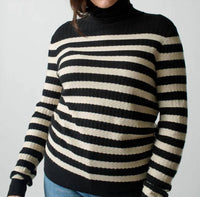 Lingua Franca - Morrissey Stripe Turtleneck