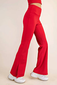 Rae Mode - Nylon Rib Flare Leggings