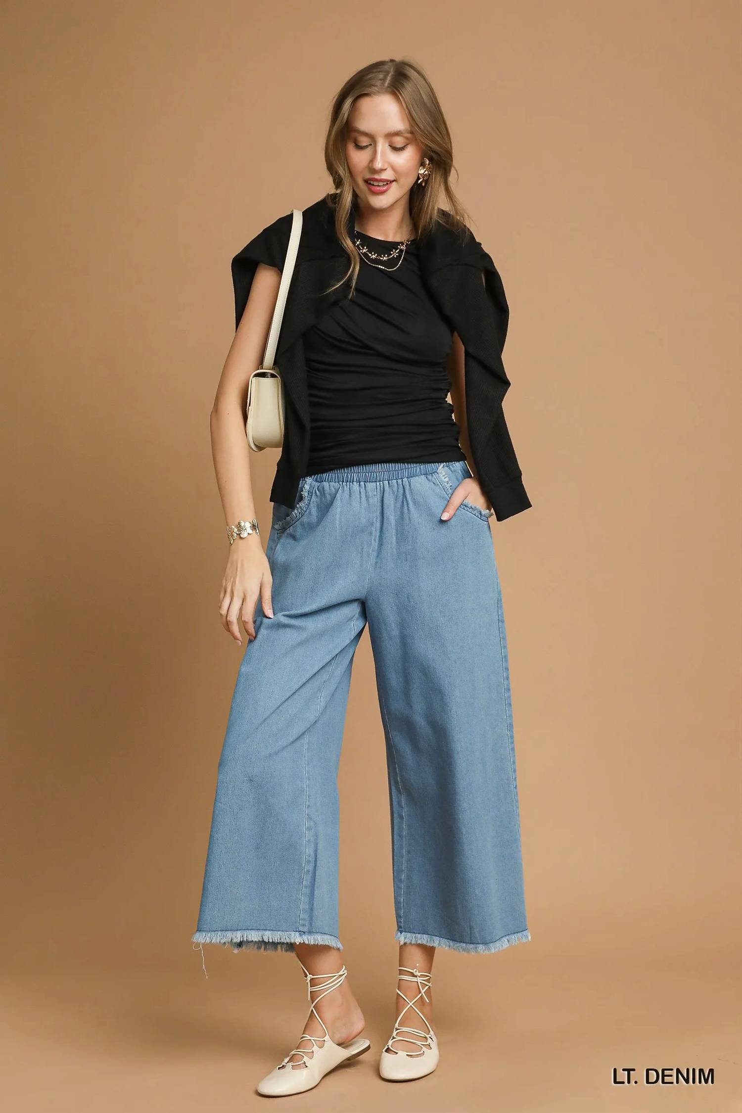 Umgee - Wide Leg Pants