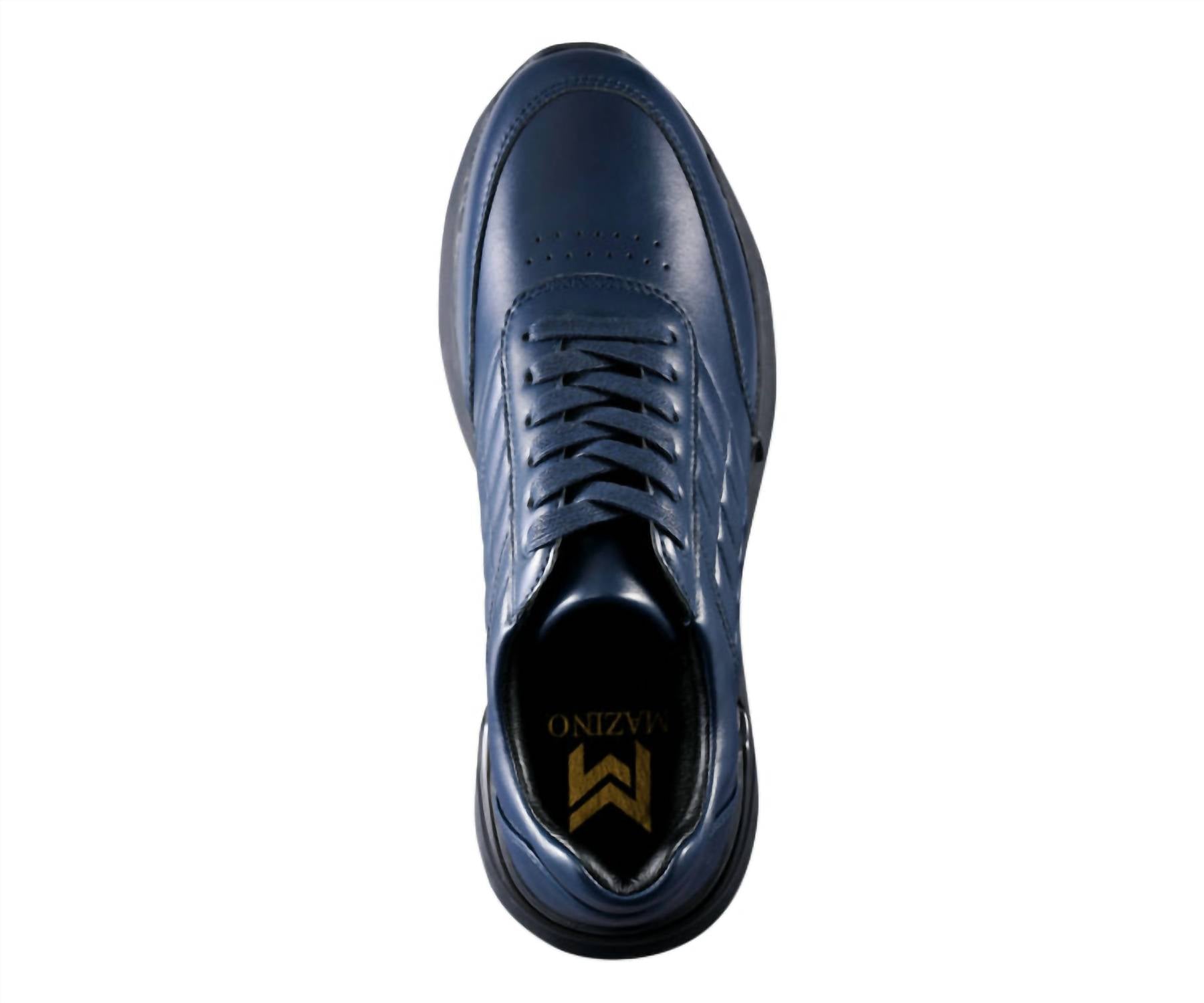 Mazino Men's Huxley Casual Sneakers in navy - men's sneaker - view 4