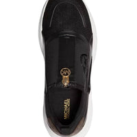 MICHAEL KORS Women's Sami Trainer Wedge Sneakers in black and brown - women's sneaker - view 5