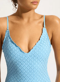 Seafolly - Daydreamer V-neck One Piece Swimsuit