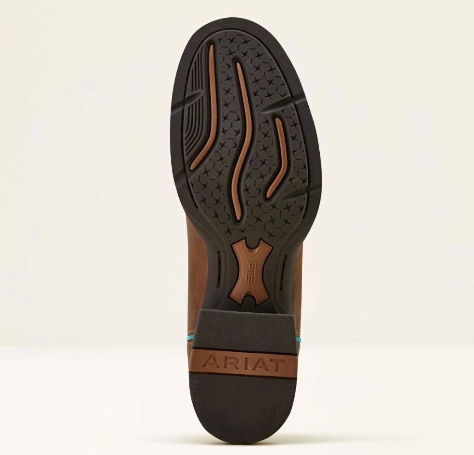 ARIAT Women's Round Toe Stretchfit Cowgirl Boot in sandstorm ivory - women's shoe - alternate view