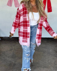 Blakely - Plaid Cloud Cardigan