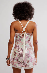 Free People - Dazzle Me Sequin Jacquard Mini Slip
