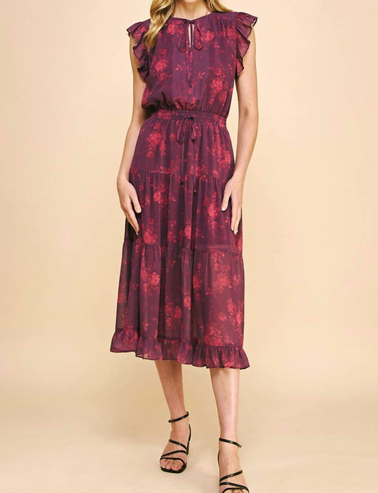 Pinch - Floral Knee Length Dress