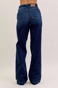 Judy Blue - Women's Wide Leg High Waist Trouser