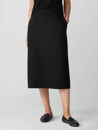Eileen Fisher - Washable Flex Ponte Straight Skirt