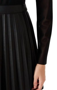 STEVE MADDEN Nevah Dress in black 1 - women's dress - alternate view