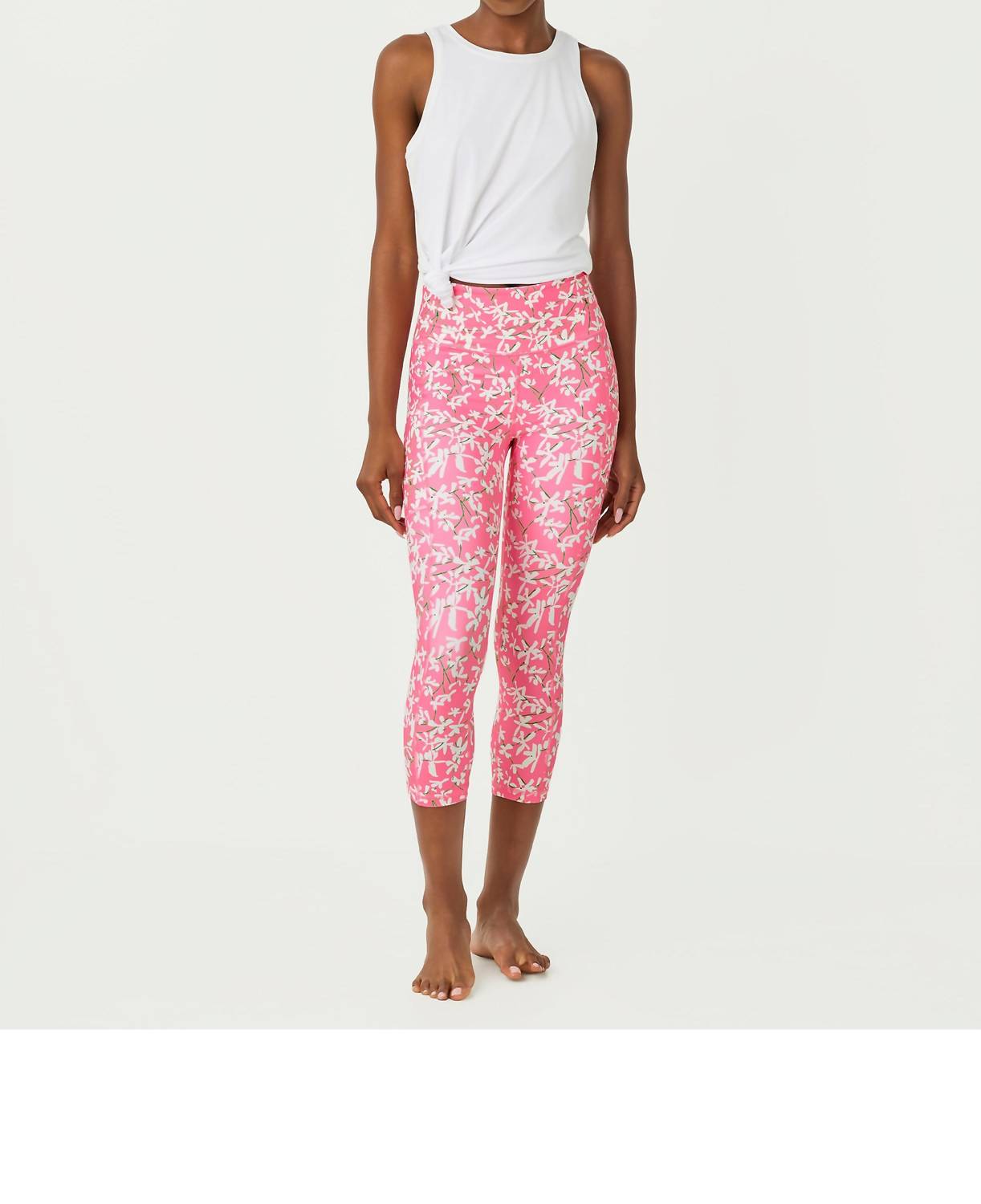 Lilly Pulitzer - Upf 50+ Luxletic Weekender High Rise Crop Leggings