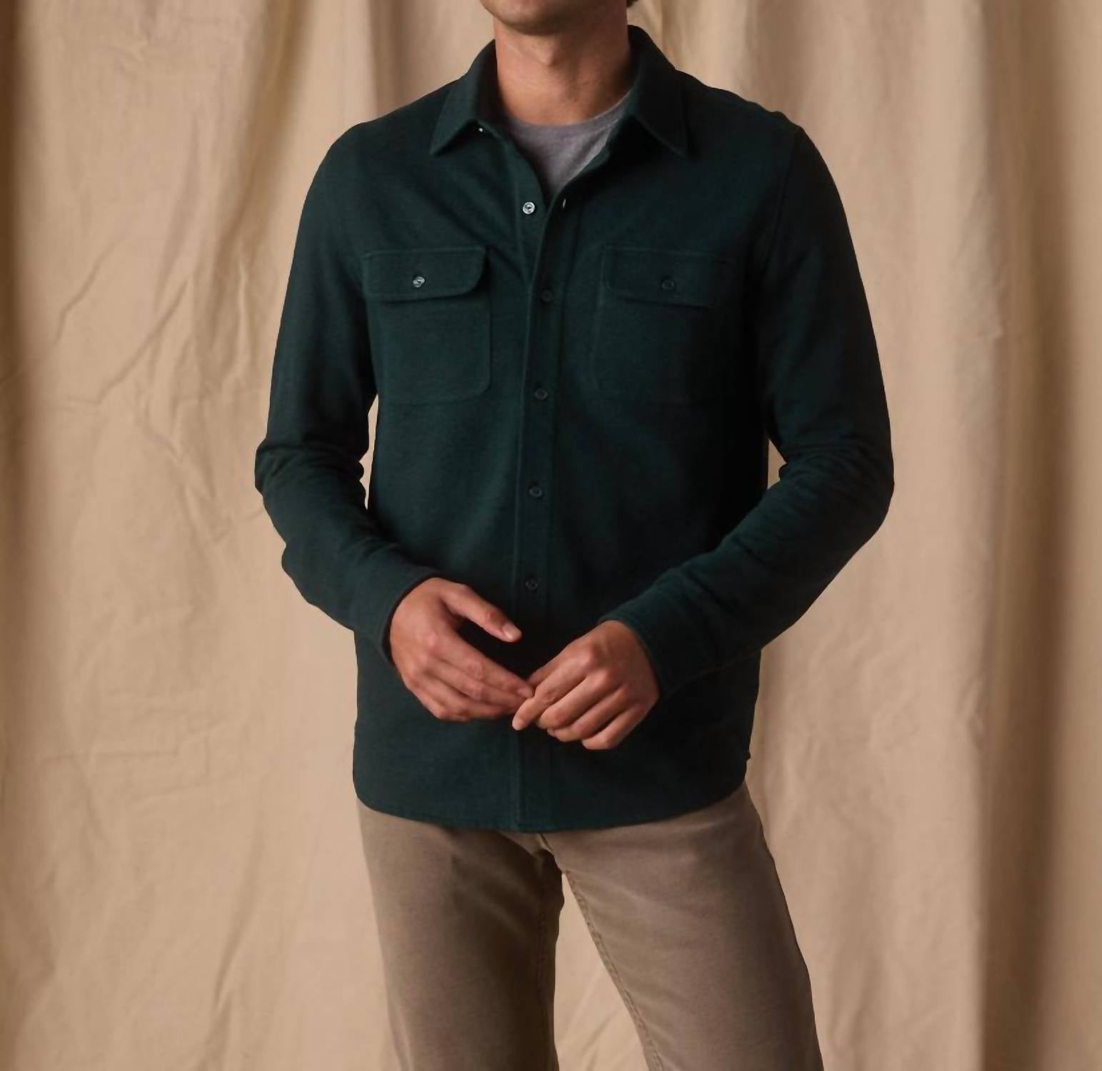 The Normal Brand - Textured Knit Shirt