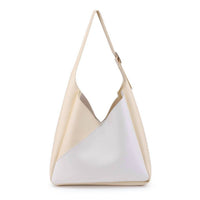 Moda Luxe - Frannie Two-tone Hobo Handbag