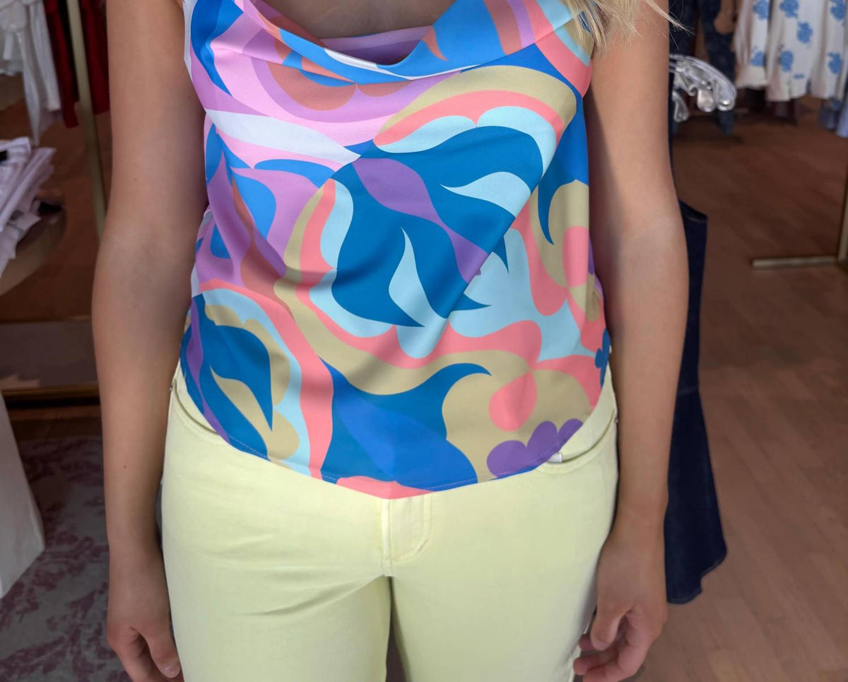 Sincerely Ours - Weston Print Tank Top