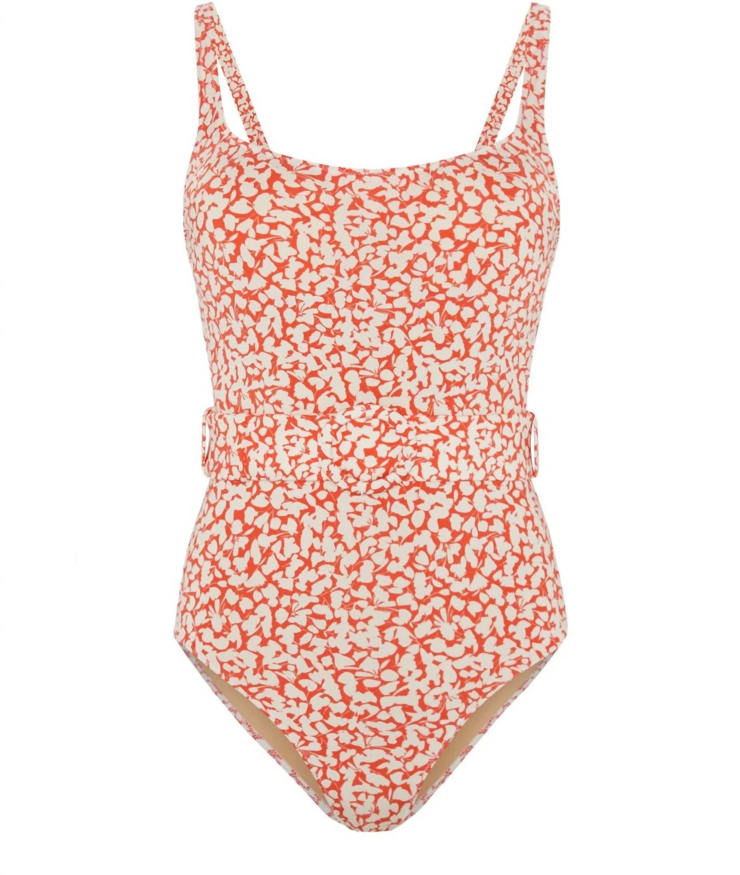 Evarae - Women's Cassandra Onepiece Belted Swimsuit