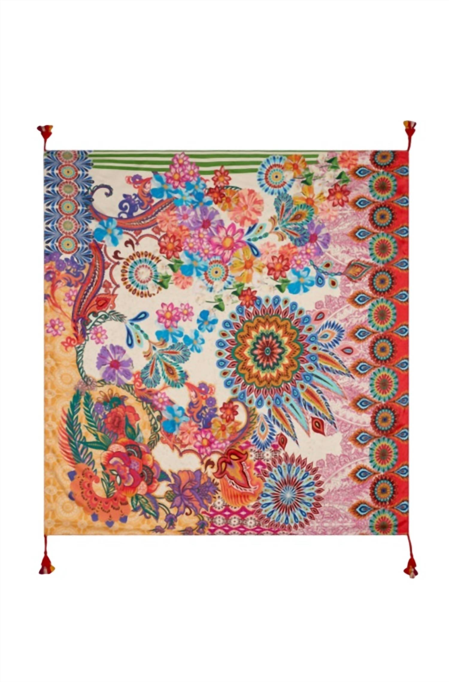 Johnny Was - Women's Magnolia Mae Silk Scarf