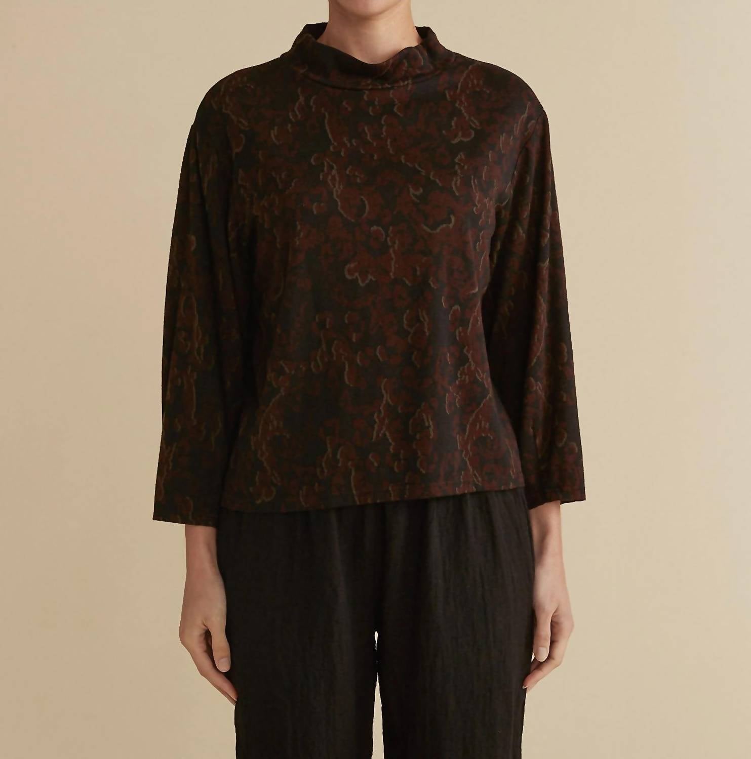 Cut Loose - Mock Neck Top