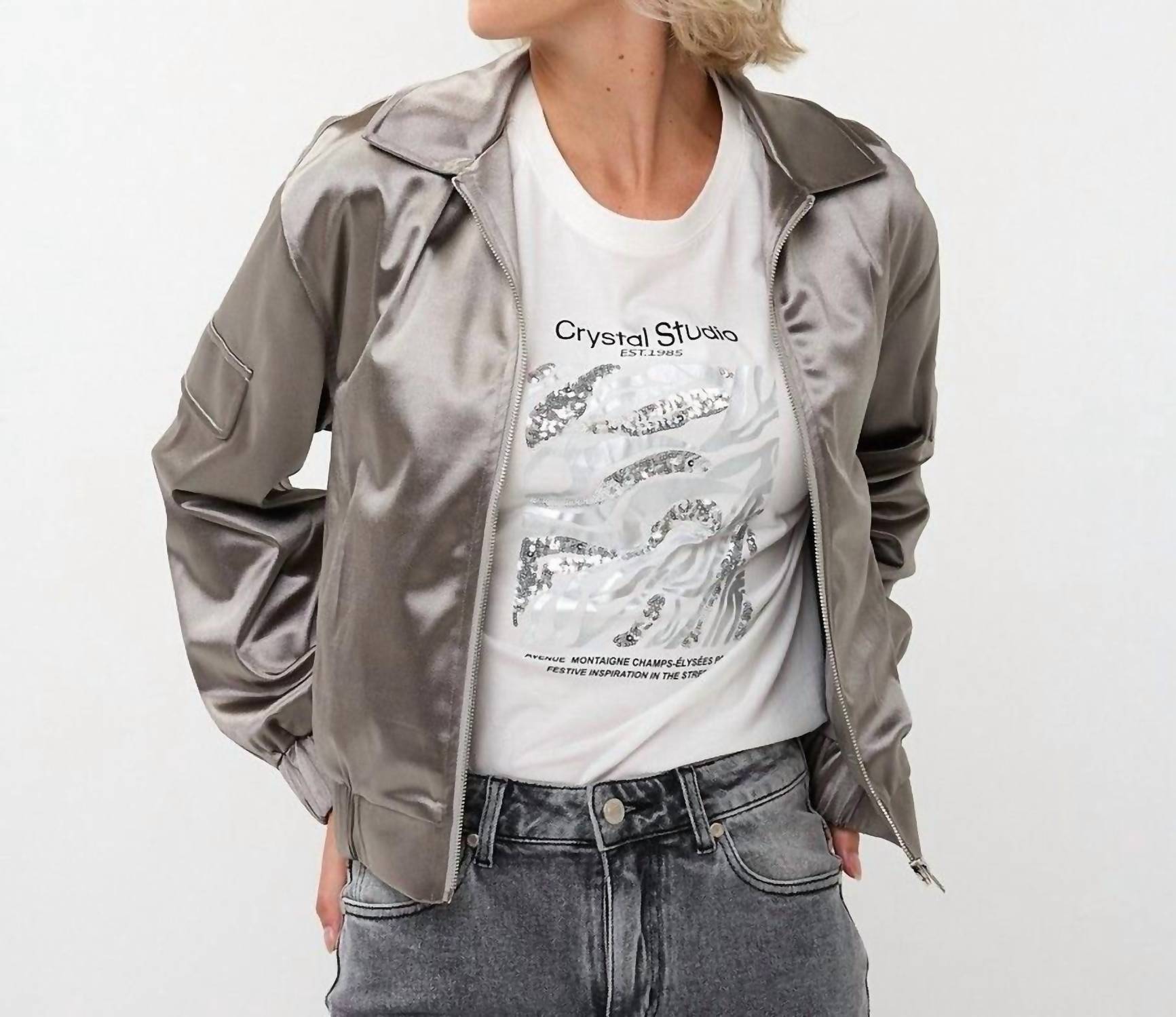 Esqualo - Metallic Jacket