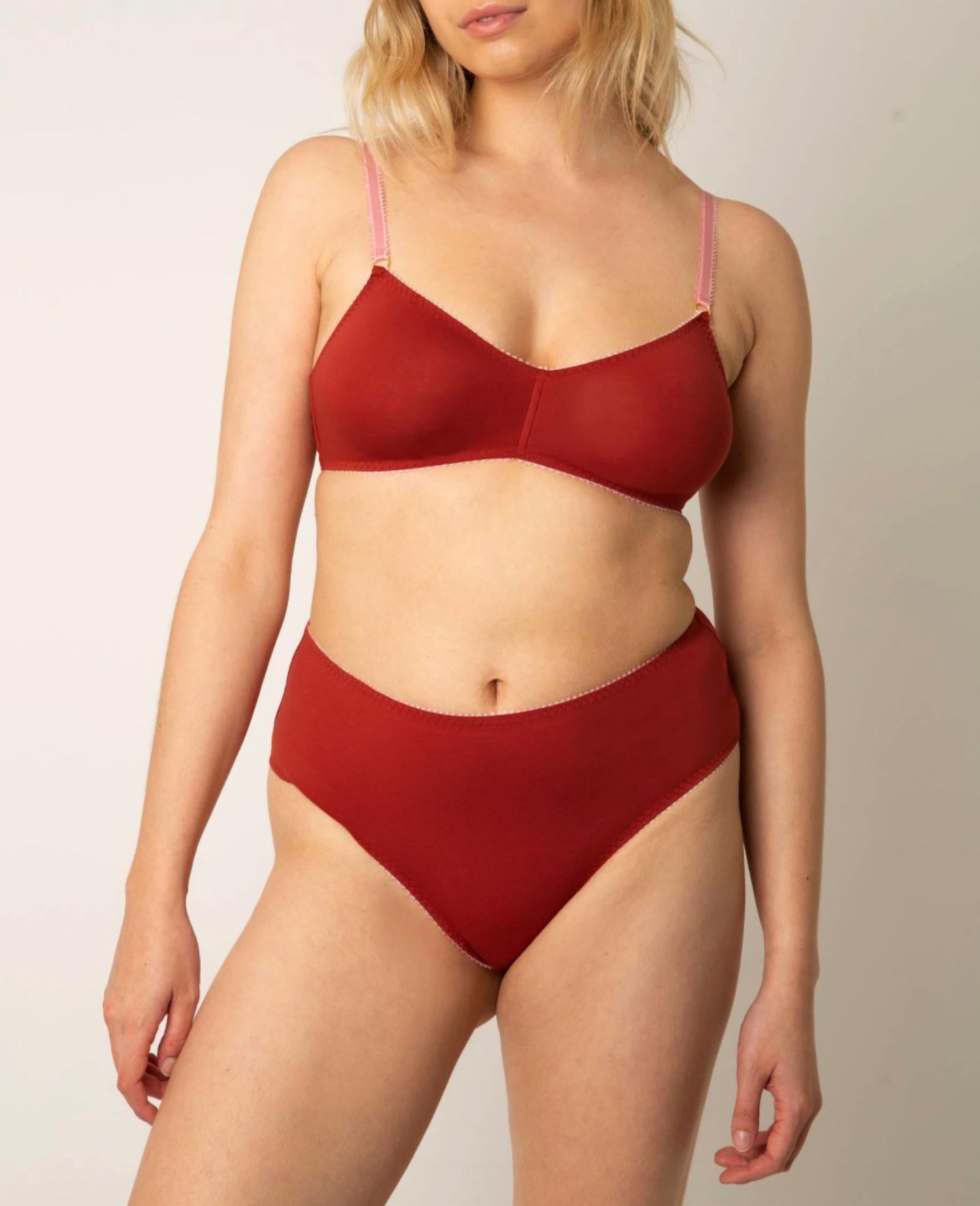 ROSALIE ORGANIC COTTON HIGH WAIST KNICKER